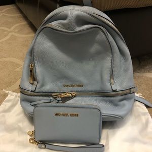 Michael Kors backpack & wallet